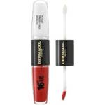 Dermacol 16H Lip Colour Extreme Long-Lasting Lipstick дълготране двуфазен цвят и гланц за устни No. 20 8 ml