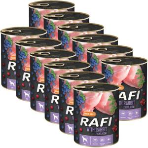 RAFI Рафі Възрастен GF Пате с Заек 12 x 800 г
