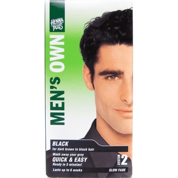 HennaPlus přírodní barva na vlasy pro muže Men Own černá 80 ml