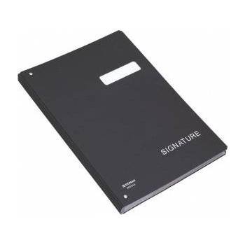 DONAU Signature Folder DONAU, Carton, A4, 450gsm, 20-compartment, black