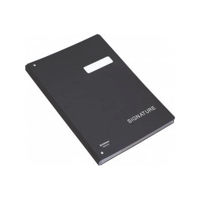 DONAU Signature Folder DONAU, Carton, A4, 450gsm, 20-compartment, black