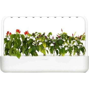 Click and Grow šikovný kvetináč na pestovanie byliniek zeleniny kvetov a stromov - Smart Garden 9 bielý