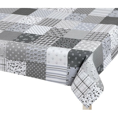 Bellatex obrus ADÉLA Patchwork šedý 100x100 cm