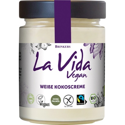 La Vida Vegan Nátierka biely kokos BIO 270 g