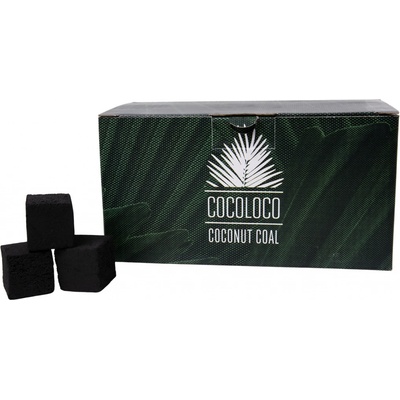 Cocoloco 27 mm kokosové uhlíky pro vodní dýmku 1 kg