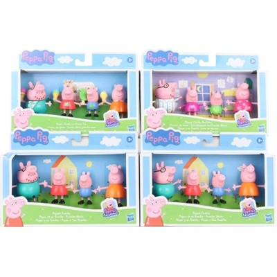 Hasbro Prasátko Peppa Peppina rodinka sada 4 figurek Klasická sada – Zboží Mobilmania