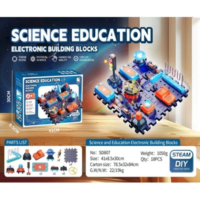 Конструктор наука и електричество sd807