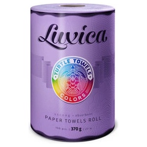 Luxica® Turtle Towels Colors лилава кухненска ролка 370грама (329290229)