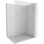 Mexen Lunar L душ кабина Walk-in дясна 80 x 200 см, прозрачна 8 мм, златна - 830L-080-000-50-00-P (830L-080-000-50-00-P)