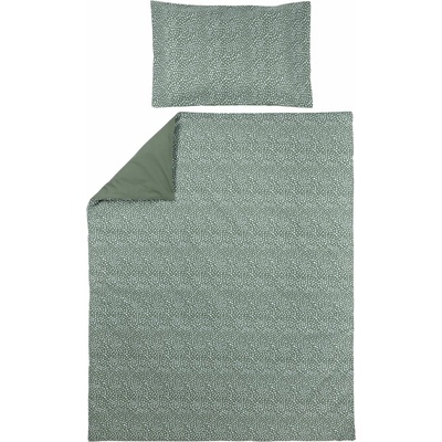 Meyco Povlečení 100 x 135 cm Cheetah uni forest green