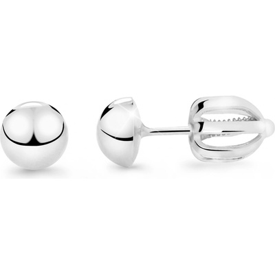 Cutie Jewellery Kôstkové náušnice z bieleho zlata Z5006-30-X-2