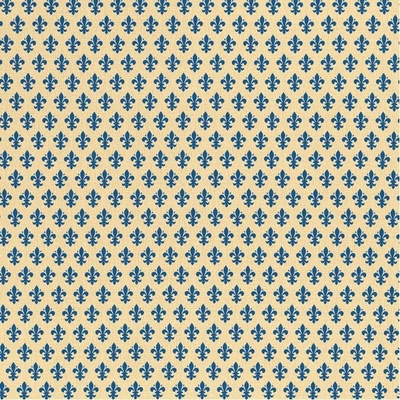 Samolepiace tapety 200-2756, rozmer 45 cm x 15 m, lilie modré na béžovom podklade, d-c-fix