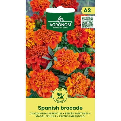 Seklos Тагетес Испански брокат Tagetes patula Spanish Brocade