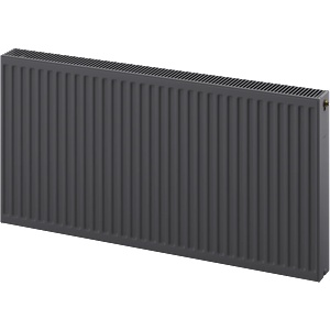 Mexen CC22 панелен радиатор 300 x 1500 мм, централно долно свързване, 1400 W, антрацит - W6C22-030-150-66 (W6C22-030-150-66)