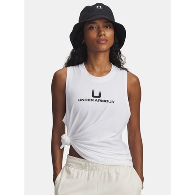 Дамски потник Under Armour UA Varsity U Tank-WHT Under Armour | Byal | ЖЕНИ | XS