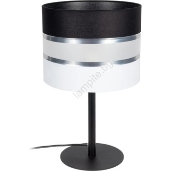 Image 1 of BELIS Настолна лампа CORAL 1xE27/60W/230V черна/бяла (BE0695)