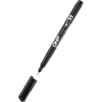 ICO Перманентен маркер Ico OHP S Черен (1605003-08-1602002-9070038004)