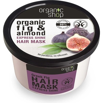 Organic Shop maska na vlasy Figy / Mandľový olej 250 ml