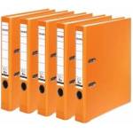 Falken 5x PP-Color plastic folder 5 cm narrow DIN A4 orange - 15047982