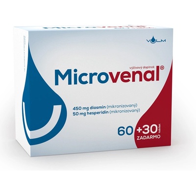 Microvenal 60+30 tabliet