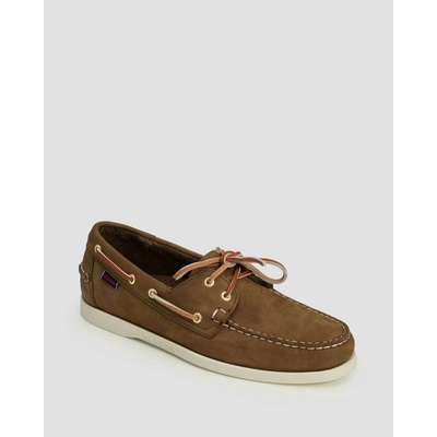 Sebago námornícke mokasíny Portland Nubuck hnedé
