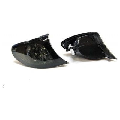 Кристални мигачи до фара bmw e46 комби (01-05) - опушен хром