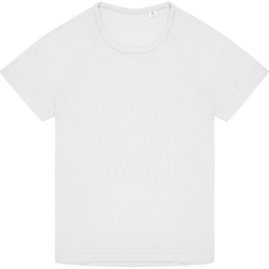 B&C Collection active t kids / Детска спортна тениска с къс ръкав - бяла (01atk400163)