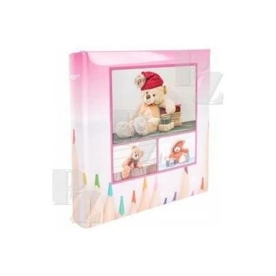 Fotoalbum 46200 Teddy 2 růžové na 200ks 10x15 zasunovací, Fandy