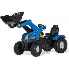Rolly Toys Traktor šlapací NEW HOLLAND T7 s čelním nakladačem