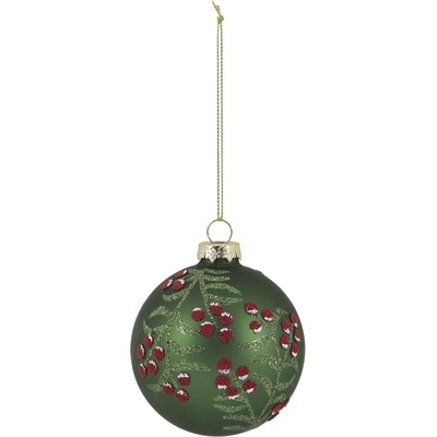 Chic Antique Sklenená ozdoba Branches Berries