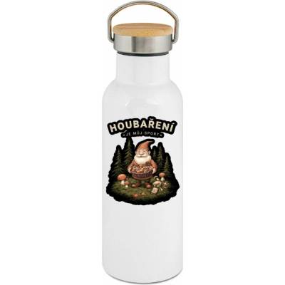 123TRIKO termoska Houbaření je můj sport 500 ml