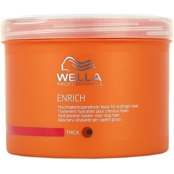 Wella Enrich maska pre silné, hrubé a suché vlasy (Moisturizing Treatment) 500 ml