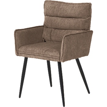 Carmen Трапезен стол с подлакътници iksan - кафяв r38 (3532417)