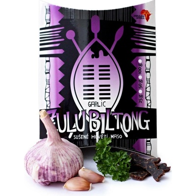 Zulu Biltong Garlic sušené hovězí maso 100 g