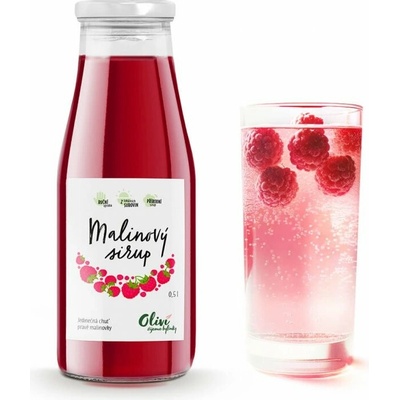 Oliví Sirup Jahoda s mátou 0,5 l