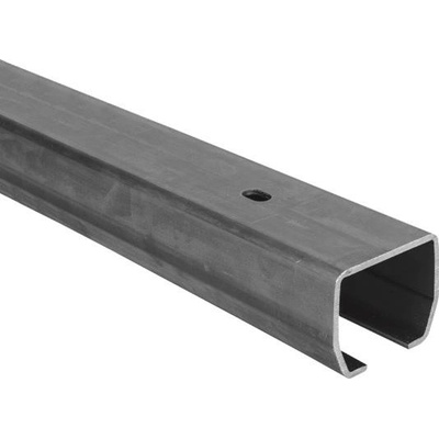 CAIS Vodiaci C profil posuvnej brány STAGE-MB stredný pr. 95x86 mm bez povrchovej úpravy, cena za 4m - predaj po 4m STAGE-MB_4m
