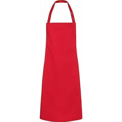 Karlowsky Číšnická zástěra Bib Press Stud Červená