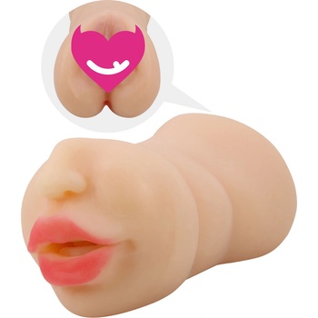 Pretty Love Crazy Bull Zoey Dual Entry Mouth & Vagina