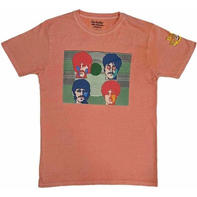 The Beatles tričko Yellow Submarine Magic Piano ružové