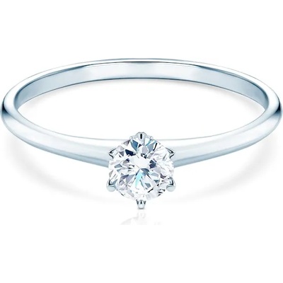 SAVICKI Годежен пръстен The Journey: бяло злато, диамант