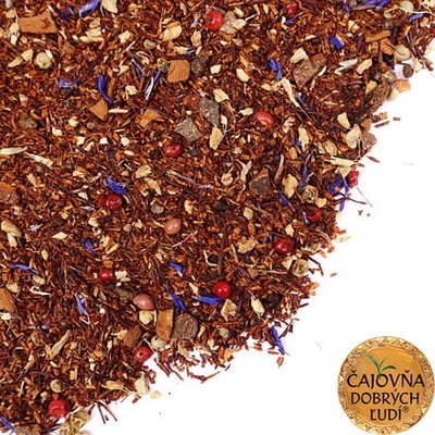 Čajovňa dobrých ľudí Čaj kráľa opíc korenistý Rooibos z čajovne 50 g