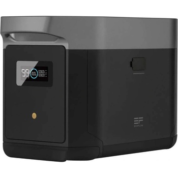EcoFlow DELTA Max Smart Extra Battery 2048Wh - допълнителна зарядна батерия за електроцентрала EcoFlow (черен)