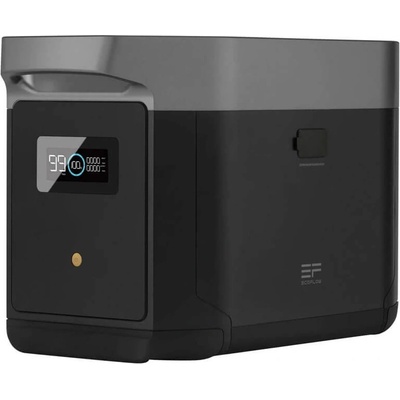 EcoFlow DELTA Max Smart Extra Battery 2048Wh - допълнителна зарядна батерия за електроцентрала EcoFlow (черен)