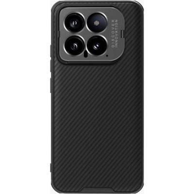 Nillkin Калъф с Поставка за Xiaomi 14, Nillkin Metal CamShield Prop Case, Черен (6902048272385)