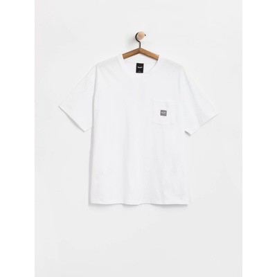 Huf Box Logo Pocket white/grey