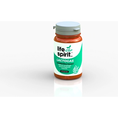 Life Spirit Lactogas kapsulový doplnok stravy s obsahom živej kultúry 30 ks