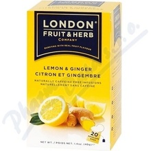 London Fruit & Herb ginger & lemon čaj 20 sáčkov