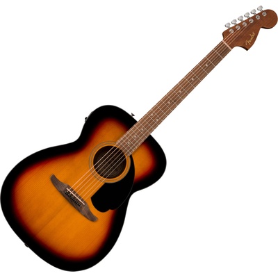 Fender California Standard Monterey E 3-Color Sunburst Електро-акустична китара Джъмбо
