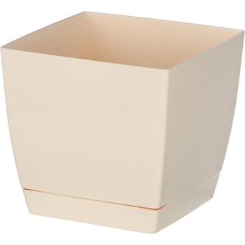 Prosperplast Саксия coubi квадрат кремава 12 х 12 см. dukp 120