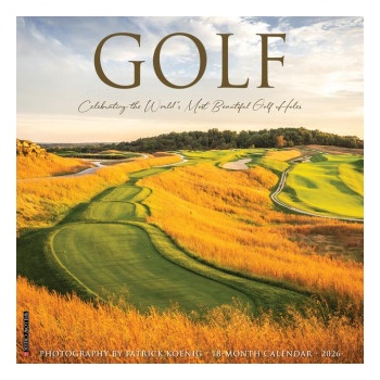 Willow Creek Press Calendars Golf 12 X 12 Wall Calendar